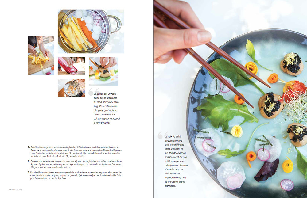 Recette extraite du magazine 95 degres #11