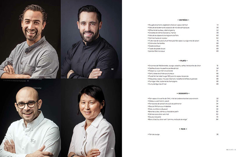 Les recettes des chefs